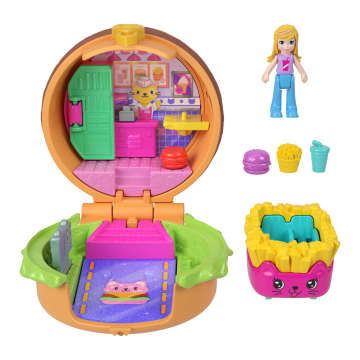Polly Pocket  Tiny Take Out Reveal  Assortiment, Thème Alimentaire - Image 5 of 6