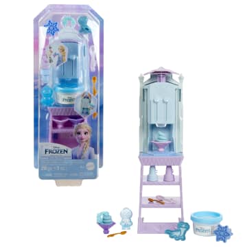 Disney Frozen Start The Story Elsa Doll & Ice Cream Accessory Set With Dough, Inspired By Movie - Image 1 of 6