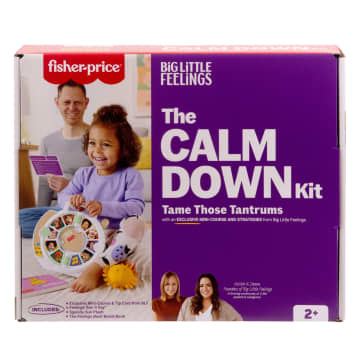 Fisher-Price Big Little Feelings Calm Down Kit, Set Of Toys & Tips For Toddlers & Kids - Imagen 6 de 6