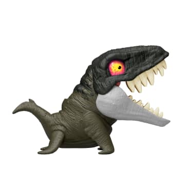 Jurassic World Mighty Little Biters Dinosaur Toy With Bite Action, Eye Change, Collectible Figure - Imagem 4 de 6