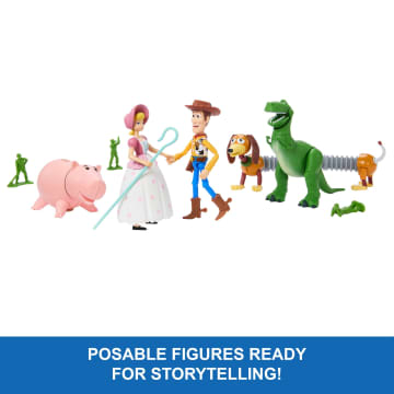 Disney And Pixar Storytellers Pack, Toy Story Movie 30Th Year Movie Multi-Pack Of 5 Plus Figures - Image 3 of 6