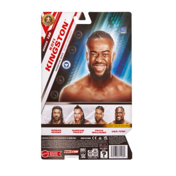 WWE Kofi Kingston Action Figure, Main Event Series #158, 6-Inch Collectible With Articulation - Image 6 of 6