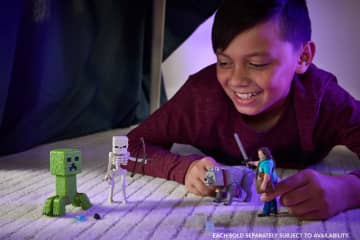 Minecraft o Filme Figura de Ação Steve de 4 polegadas - Imagen 3 de 6