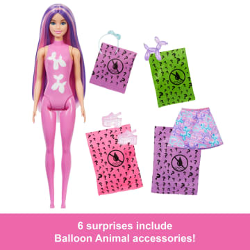 Barbie Color Reveal Balloon Animals Series Doll & Accessories With 6 Surprises - Image 4 of 5