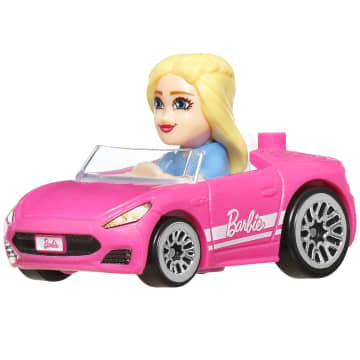 Hot Wheels Racerverse Barbie 3-Pack, Set Of 3 Die-Cast Toy Cars With Non-Removable Figures - Image 3 of 5