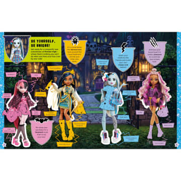 Monster High: Dress-Up Sticker Book (Ages 6+) - Imagem 3 de 5