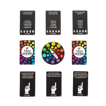 Mattel Games Juego de Mesa para Adultos Si Fueras Un Juego de Fiesta - Imagen 6 de 7