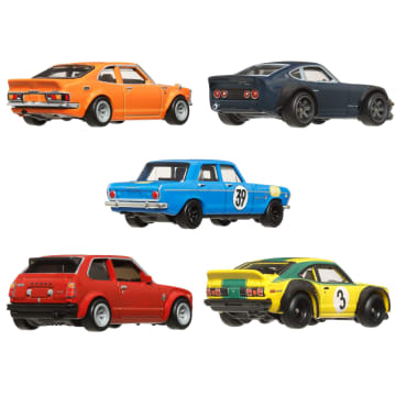 Hot Wheels Premium Car Culture Japan Historics 4 5-Vehicle Set in Collectible Container - Image 6 of 6