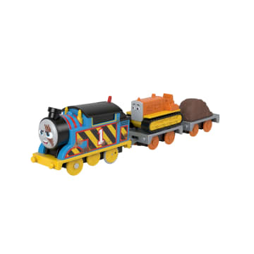 Thomas & Friends Construction Crew Thomas & Terence The Tractor Motorized Toy Train For Kids - Imagen 1 de 6