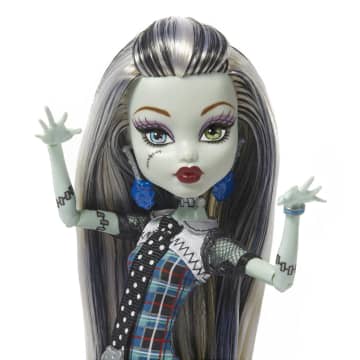 Monster High Frankie Stein Reproduction Doll With Doll Stand & Accessories - Image 3 of 6