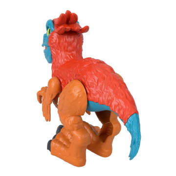 Imaginext Jurassic World Dominion Pyroraptor Dinosaur XL Figure, 10 inch, Preschool Toys - Image 5 of 6