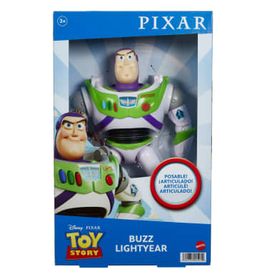 Disney And Pixar Toy Story Large Buzz Lightyear Action Figure, Collectible Toy in 12-Inch Scale - Imagem 6 de 6