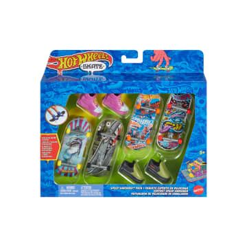 Hot Wheels Skate Tony Hawk Fingerboards & Skate Shoes Multipack - Image 1 of 3