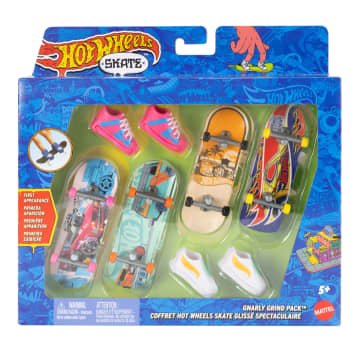 Hot Wheels Skate Tony Hawk Fingerboards & Skate Shoes Multipack - Imagen 6 de 6
