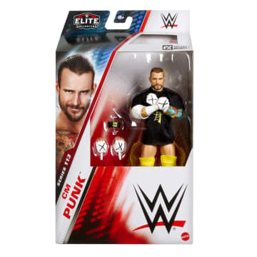 WWE Figura de Acción Elite Cm Punk amarillo - Imagen 2 de 6