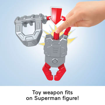 Fisher-Price Imaginext DC Super Friends Metal Force Superman Action Figures & Accessory Set - Image 3 of 6