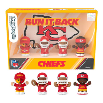 Little People Collector Kansas City Chiefs Officially Licensed NFL Special Edition Set, Series 2 - Imagen 1 de 6
