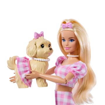 Barbie Fashion & Beauty Muñeca Looks Iguales Malibú y Perrito - Imagem 4 de 6