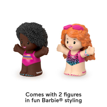 Fisher-Price Little People Barbie Swimming Figure Pack, 2 Characters For Toddlers - Image 3 of 5