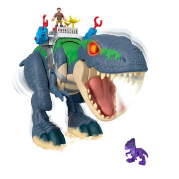 Imaginext Jurassic World Dinossauro de Brinquedo Ultimate T. Rex com Luzes e Sons - Imagen 2 de 6