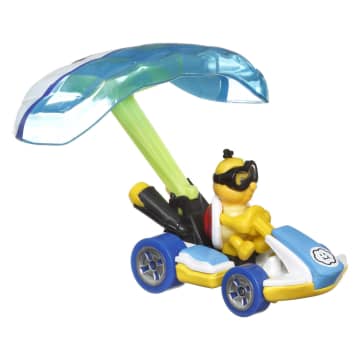 Hot Wheels Mario Kart Veículo de Brinquedo Lakitu Padrão Kart com Cloud Glider - Imagem 1 de 5