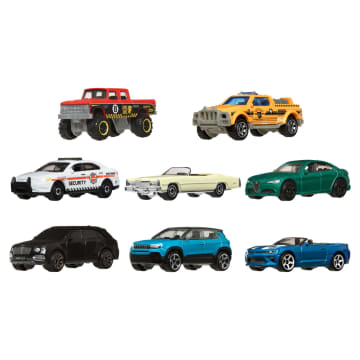 Matchbox Vehículo de Juguete Auto Básico Paquete de 8 - Image 1 of 6
