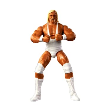 WWE Elite Collection Hulk Hogan Legends Action Figure With Singlet & Cape Accessory - Imagen 3 de 7
