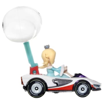 Hot Wheels Mario Kart Veículo de Brinquedo Rosalina P-Wing com Cloud Glider - Image 3 of 5