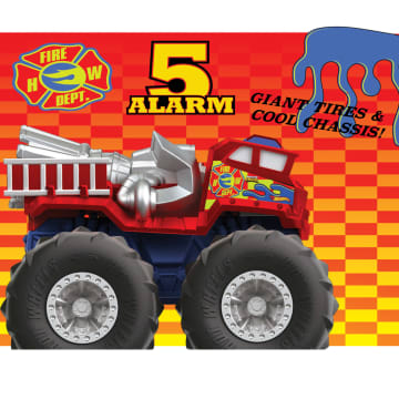 Hot Wheels Monster Trucks Twisted Tredz Vehicles, 1:43 Scale Creature-Themed Toy Truck - Image 3 of 6