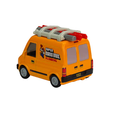 Hot Wheels Collector Veículo de Brinquedo Mario o Filme Van de Encanador - Imagem 5 de 7