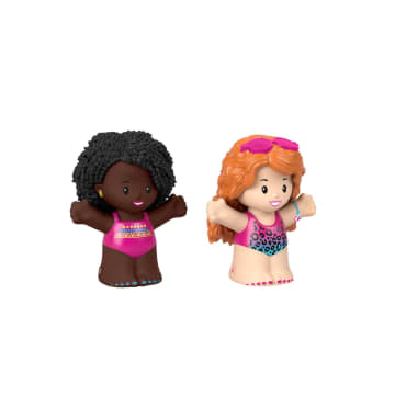 Fisher-Price Little People Barbie Swimming Figure Pack, 2 Characters For Toddlers - Image 1 of 5