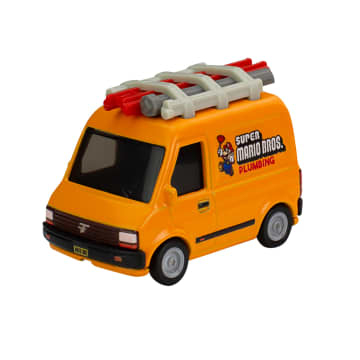Hot Wheels Collector Veículo de Brinquedo Mario o Filme Van de Encanador - Imagem 2 de 7