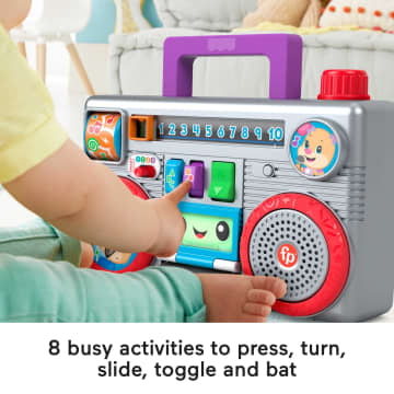 Fisher-Price Laugh & Learn Busy Boombox, Ages 6 To 36 Months - Image 4 of 6