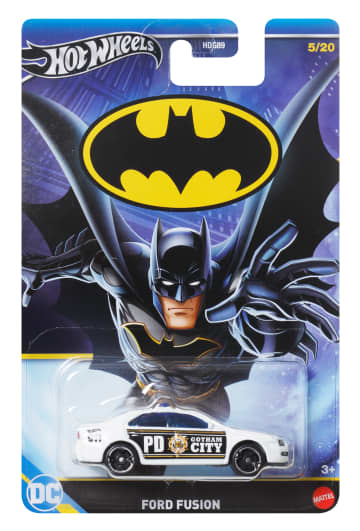 Hot Wheels Themed Vehículo de Juguete Auto de Batman Ford Fusion - Imagem 5 de 5