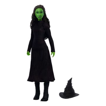 Wicked Singing Elphaba Fashion Doll, Posable With Removable Movie Fashions & Accessories - Imagen 6 de 6