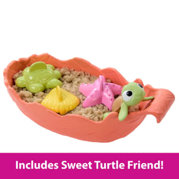 Disney Princess Ocean Friends Moana Doll With Moldable Sand, Animal Friend & 8 Accessories - Imagen 4 de 6
