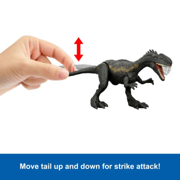Jurassic World Rebirth Strike Attack Monolophosaurus Dinosaur Toy, Single Strike Action, Authentic & Posable - Imagem 3 de 6