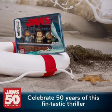 Little People Collector Jaws Movie Special Edition Set For Adults & Fans, 3 Figures - Image 3 of 6