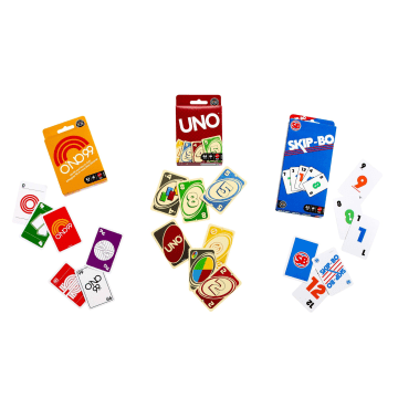 Vintage Set With 3 Card Games, UNO, O’No 99 & Ski-Bo For Kid, Adult & Family Nights & Parties - Image 3 of 6