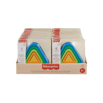 Fisher-Price Brinquedo para Bebês Quebra-cabeça de Madeira do Arco-íris - Imagen 1 de 1