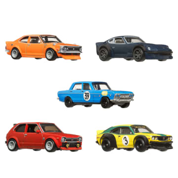 Hot Wheels Premium Car Culture Japan Historics 4 5-Vehicle Set in Collectible Container - Image 4 of 6