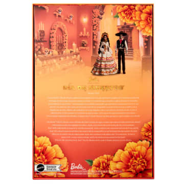 Barbie Signature Día De Muertos 2025 Collectible Ken Doll in Suit And Sombrero - Image 6 of 6