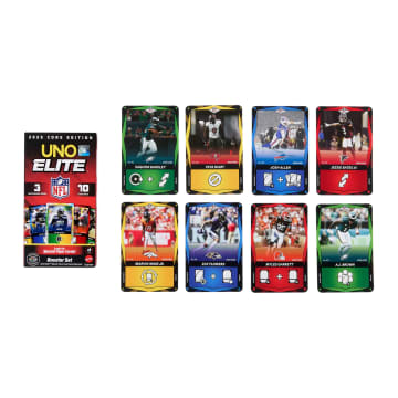 UNO Elite NFL Juego de Cartas Booster Set - Image 4 of 6