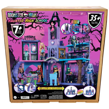 Monster High Haunted High School Doll House With 35+ Pieces Of Furniture And Accessories - Image 6 of 6