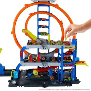 Hot Wheels City Pista de Brinquedo Mega Garagem - Imagen 4 de 6