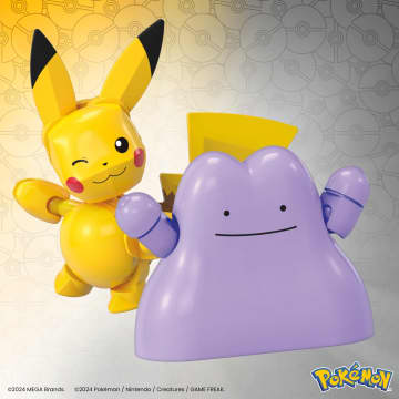 MEGA Pokémon Poké Ball 2-Pack Building Toy Kits With 2 Action Figures (42 Pieces) For Kids - Image 4 of 6