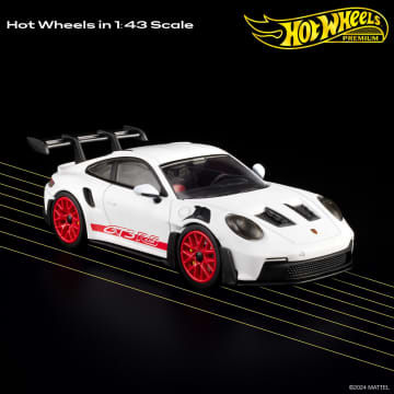 Hot Wheels Collector Vehículo de Colección Auto Premium Escala 1:43 Porsche GT3-RS - Imagen 2 de 5