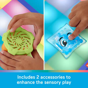 Fisher-Price Sensory Bright Light Station, Electronic Learning Activity Table For Preschool Kids - Image 5 of 6