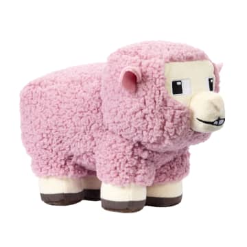 Minecraft-Peluche Mouton Rose-Taille de 20 Cm à Collectionner - Image 5 of 6