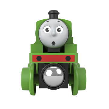 Fisher-Price Thomas et ses Amis Piste en Bois Locomotive Percy - Imagem 3 de 6